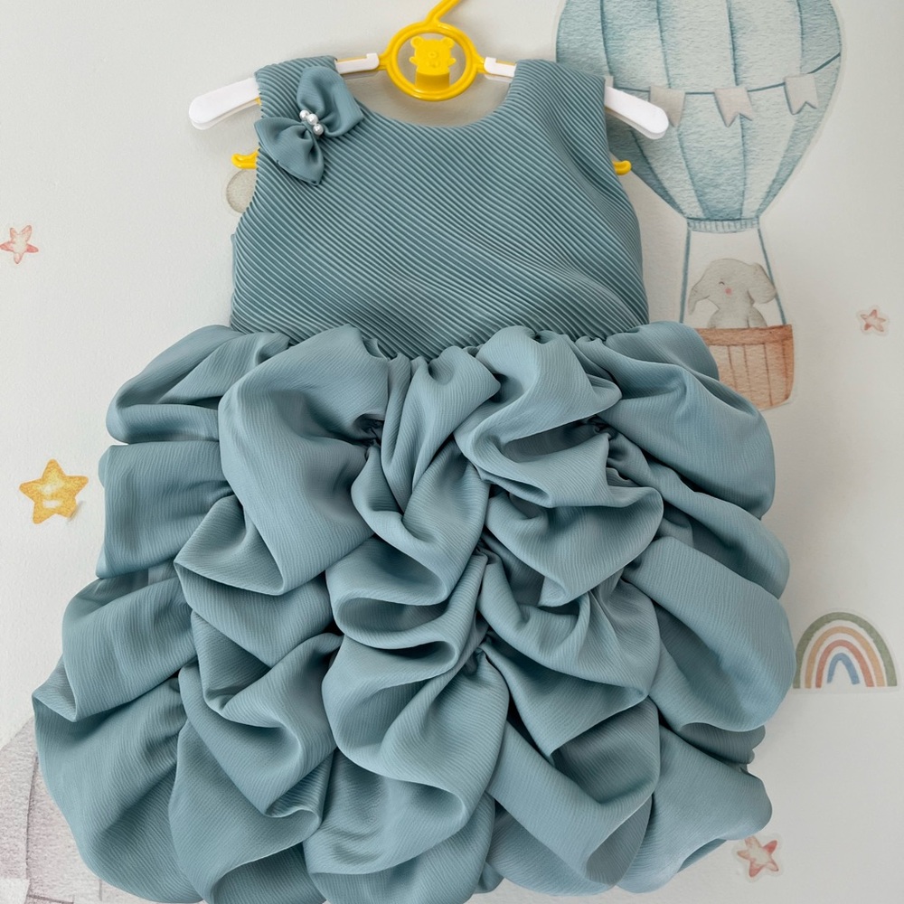 Elegant Baby Dress in Teal